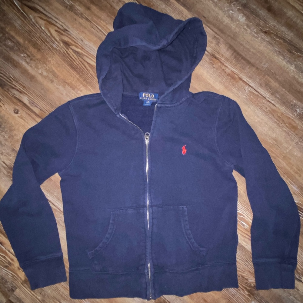 Polo gently used zip jacket